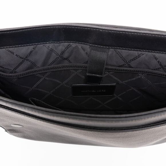 Michael Kors Men Mason Explorer Messenger Bag - Dark Gray - Picture 6 of 8